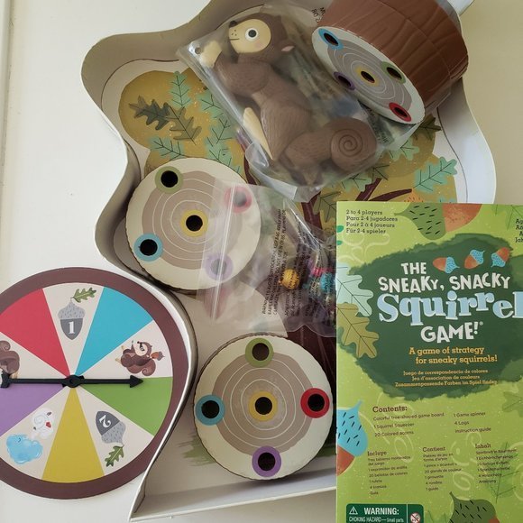 The sneaky snacky Squirrel Game for Kids ages 3+ - Picture 2 of 4